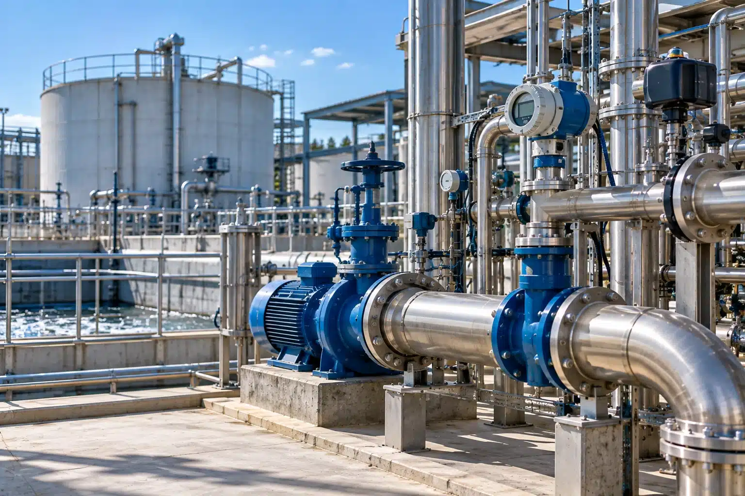 Equipos industriales para procesos especiales de tratamiento de agua